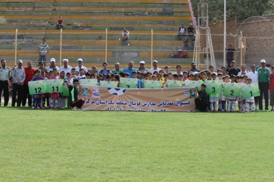 گزارش تصویری فستیوال مدارس فوتبال منطقه یک استان مرکزی