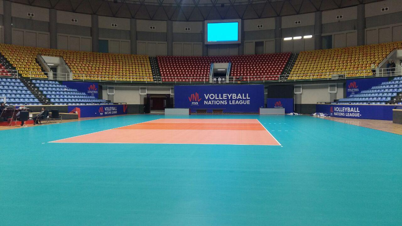 ۳۵۰۰ صندلی مسابقات والیبال لیگ ملت‌های ۲۰۱۹ ارومیه به صورت اینترنتی به فروش می‌رسد