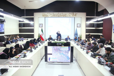 نشست خبری شهردار منطقه ده مشهد