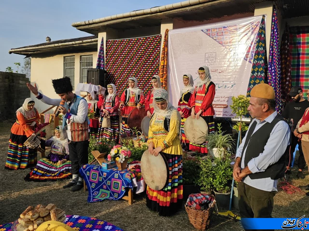 گزارش تصویری افتتاح فاز اول موزه نساجی شمال کشور در روستای جهانی قاسم آباد